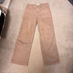 NWT Abercrombie Kids High Rise Wide Leg Pants- 15/16S
